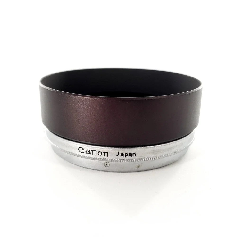 Genuine Canon S-60 Lens Hood For Rangerfinder & SLR Lenses Metal Clamp On